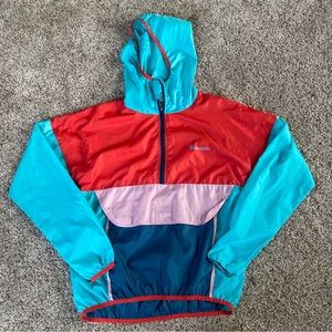 Cotopaxi color block windbreaker